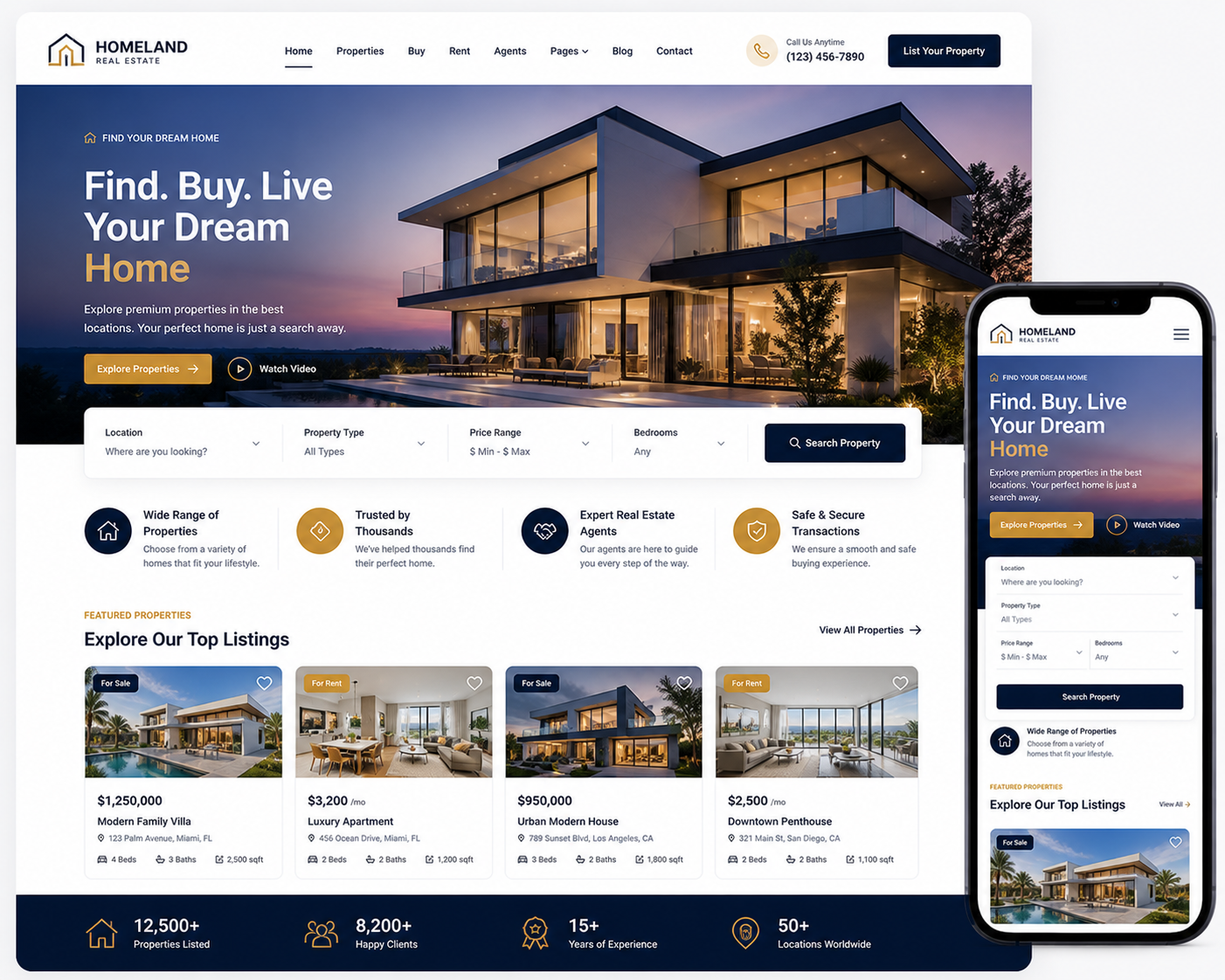 Real Estate Websites
